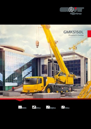 Univerzální terénní jeřáby Grove GMK5150L 