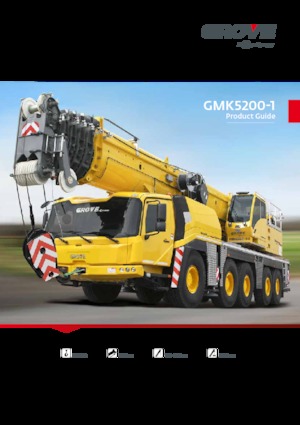 Univerzální terénní jeřáby Grove GMK5200-1 
