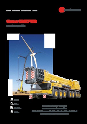 Univerzální terénní jeřáby Grove GMK7450 