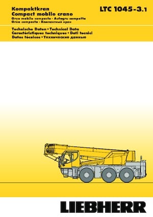 Univerzální terénní jeřáby Liebherr LTC 1045-3.1 (6x6x6)