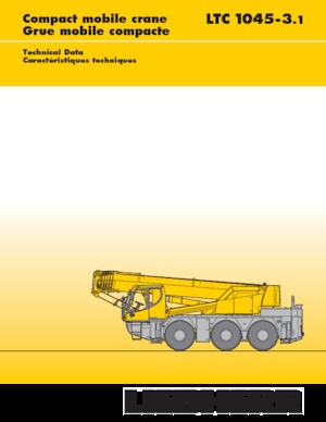 Univerzální terénní jeřáby Liebherr LTC 1045-3.1 (6x6x6)