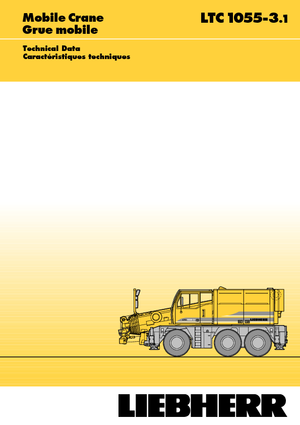Univerzální terénní jeřáby Liebherr LTC 1055-3.1 (6x6x6)