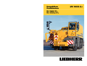 Univerzální terénní jeřáby Liebherr LTC 1055-3.1 (6x6x6)