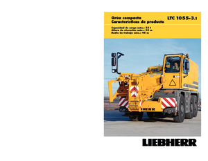 Univerzální terénní jeřáby Liebherr LTC 1055-3.1 (6x6x6)