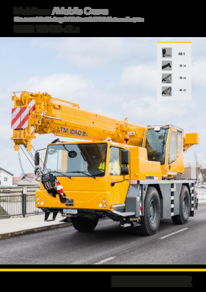 Univerzální terénní jeřáby Liebherr LTM 1040-2.1 