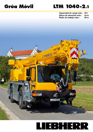 Univerzální terénní jeřáby Liebherr LTM 1040-2.1 
