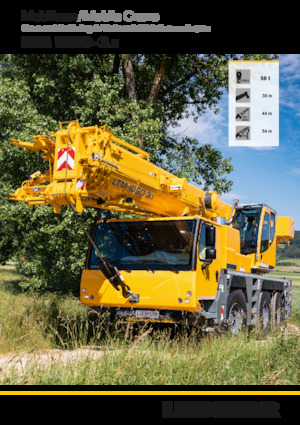 Univerzální terénní jeřáby Liebherr LTM 1050-3.1 