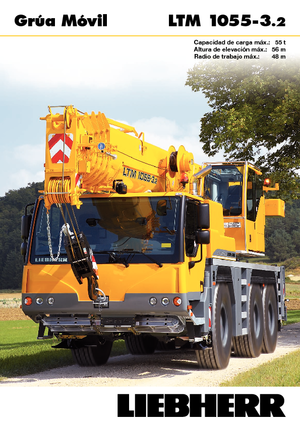 Univerzální terénní jeřáby Liebherr LTM 1055-3.2 
