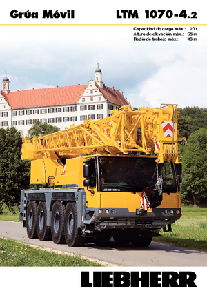 Univerzální terénní jeřáby Liebherr LTM 1070-4.2 
