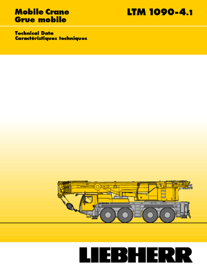 Univerzální terénní jeřáby Liebherr LTM 1090-4.1 (8x6x8)
