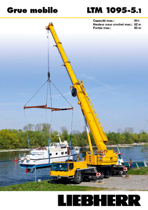 Univerzální terénní jeřáby Liebherr LTM 1095-5.1 