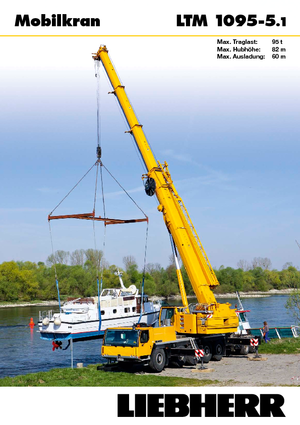 Univerzální terénní jeřáby Liebherr LTM 1095-5.1 