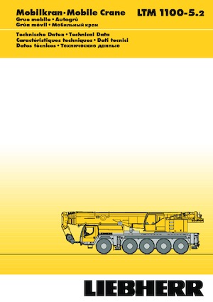 Univerzální terénní jeřáby Liebherr LTM 1100-5.2 