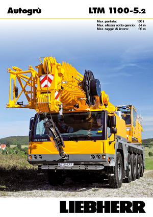 Univerzální terénní jeřáby Liebherr LTM 1100-5.2 