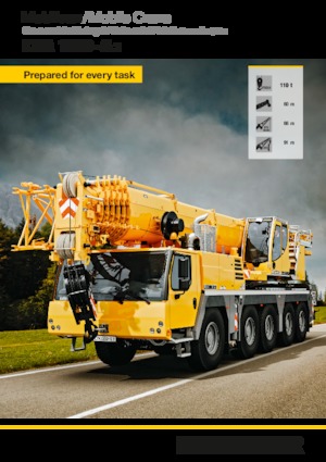 Univerzální terénní jeřáby Liebherr LTM 1110-5.1 