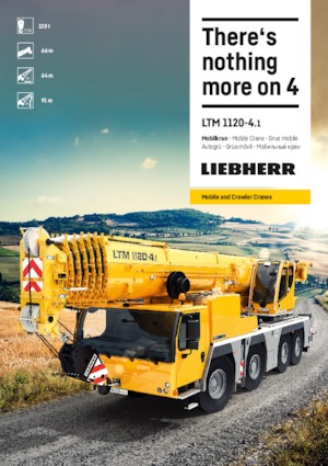 Univerzální terénní jeřáby Liebherr LTM 1120-4.1 