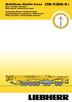 Univerzální terénní jeřáby Liebherr LTM 11200-9.1 