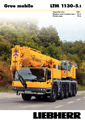 Univerzální terénní jeřáby Liebherr LTM 1130-5.1 