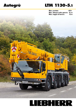 Univerzální terénní jeřáby Liebherr LTM 1130-5.1 