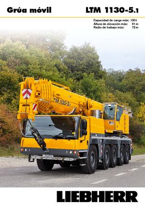 Univerzální terénní jeřáby Liebherr LTM 1130-5.1 
