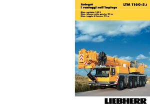 Univerzální terénní jeřáby Liebherr LTM 1160-5.1 (10x6x8)