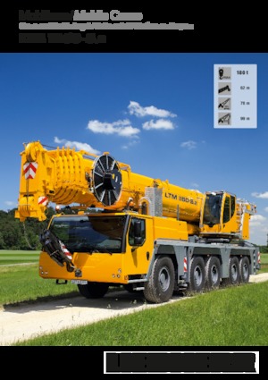Univerzální terénní jeřáby Liebherr LTM 1160-5.2 