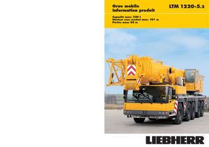 Univerzální terénní jeřáby Liebherr LTM 1220-5.2 (10x6x10)