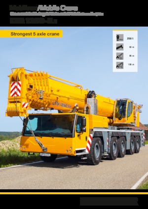 Univerzální terénní jeřáby Liebherr LTM 1250-5.1 