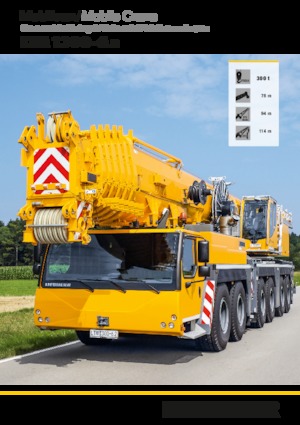 Univerzální terénní jeřáby Liebherr LTM 1300-6.2 