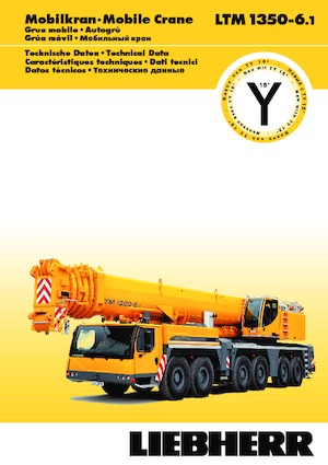 Univerzální terénní jeřáby Liebherr LTM 1350-6.1 