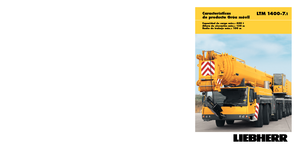 Univerzální terénní jeřáby Liebherr LTM 1400-7.1 