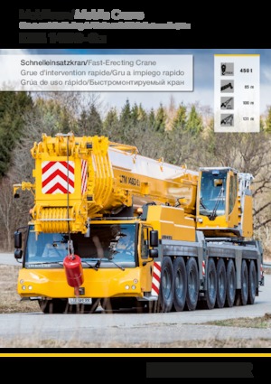 Univerzální terénní jeřáby Liebherr LTM 1450-8.1 