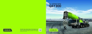Univerzální terénní jeřáby Zoomlion QAY300