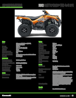 Čtyřkolky Kawasaki BRUTE FORCE 750 4X4I 