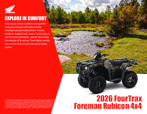 Čtyřkolky Honda FourTrax Foreman Rubicon 4x4 EPS
