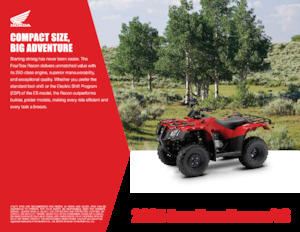 Čtyřkolky Honda FourTrax Recon