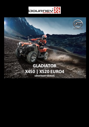 Čtyřkolky CFMOTO Gladiator X520 