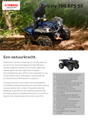 Čtyřkolky Yamaha GRIZZLY 700 EPS SE