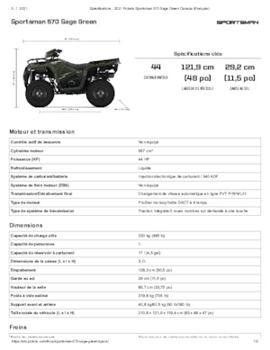 Čtyřkolky Polaris Sportsman 570