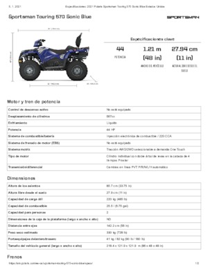 Čtyřkolky Polaris Sportsman touring 570