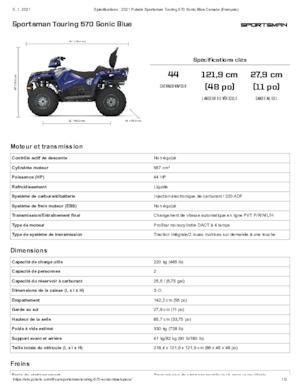 Čtyřkolky Polaris Sportsman touring 570