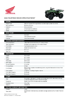 Čtyřkolky Honda TRX250TM 