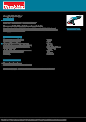 Úhlové brusky Makita 9555HN