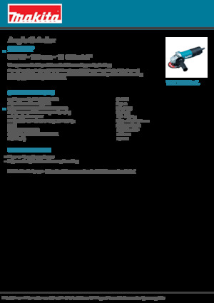 Úhlové brusky Makita 9556HP