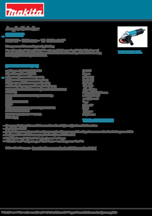 Úhlové brusky Makita 9558HP