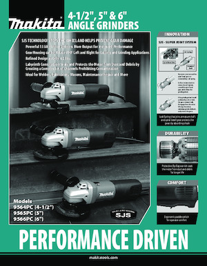 Úhlové brusky Makita 9565PC