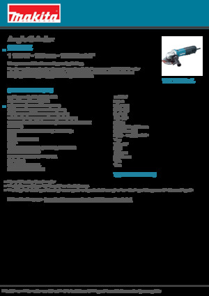Úhlové brusky Makita 9565PZ