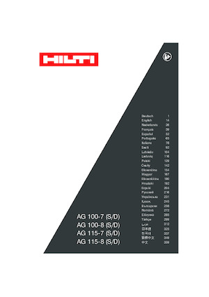 Úhlové brusky Hilti AG 115-S
