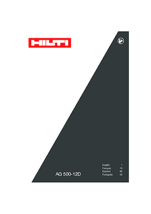 Úhlové brusky Hilti AG 500-12D 