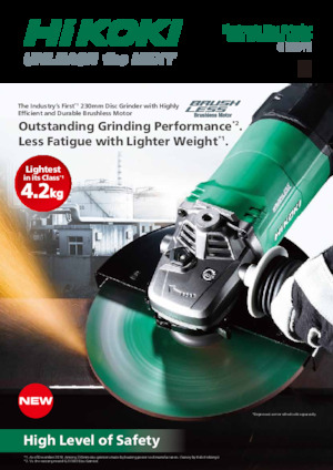 Úhlové brusky HiKOKI G23BYE